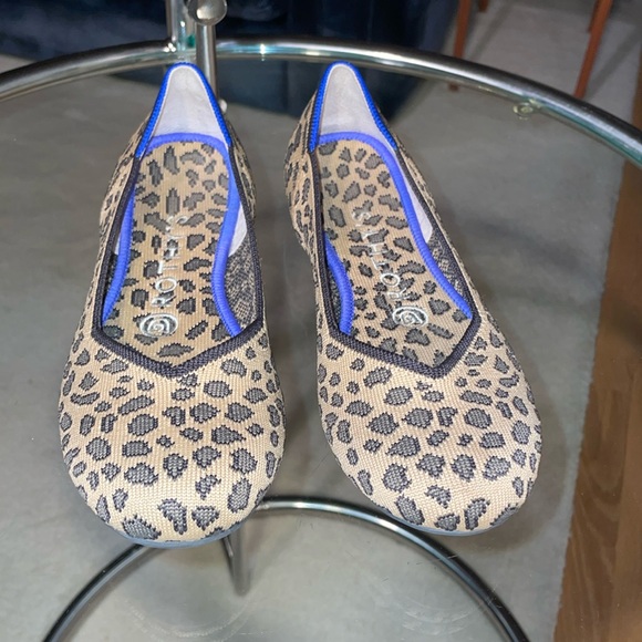 🐆Rothy’s Rounded Flat Cheetah Print shoes - Picture 1 of 6
